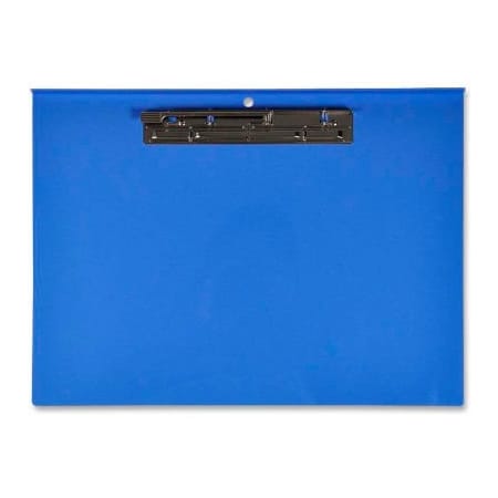 Lion® Recycled Plastic Clipboard, 11 X 17, Landscape, Blue